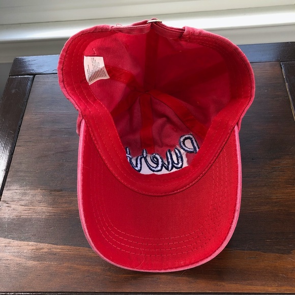 Vintage Sports & Caps Puerto Vallarta Mexico Red Baseball Cap Hat - Picture 3 of 5